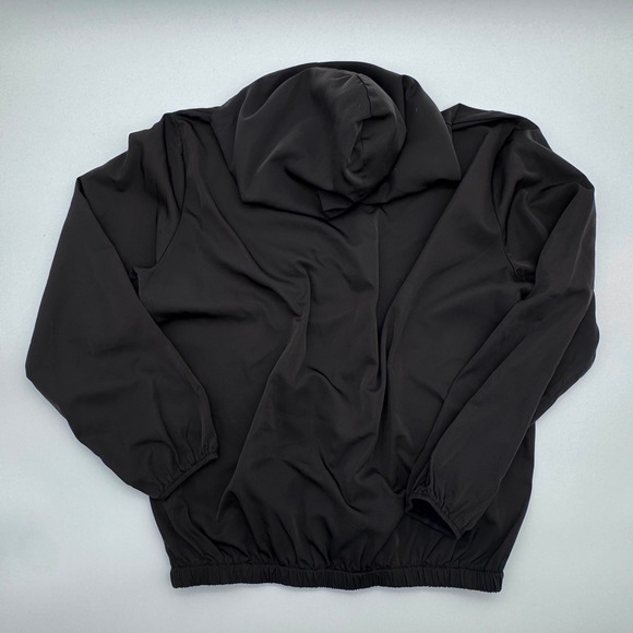 Brandy Melville Malibu California Locals Only Black Full Zip Windbreaker Jacket - Picture 3 of 3
